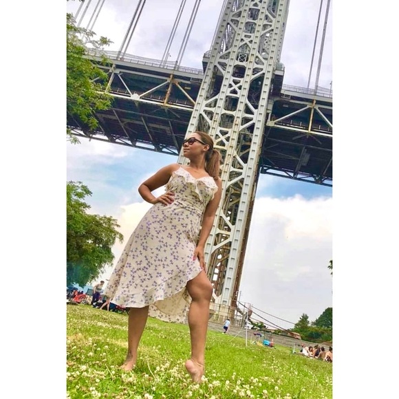 Lulus “Blooming Love” High Low Ruffle Midi Dress - Picture 6 of 15